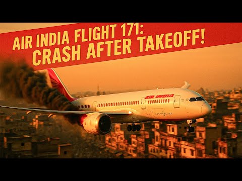 India's Worst Crash Since 1985 | Air India Crash