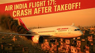 India's Worst Crash Since 1985 | Air India Crash