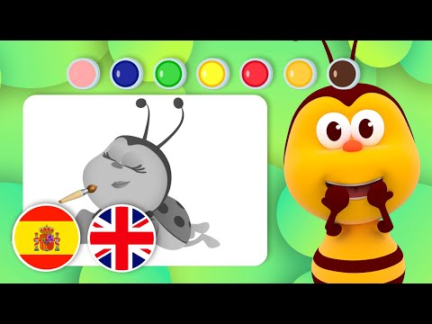 Aprende Jugando🧩Colores en Inglés con Bichikids 🐞 El Reino Dice