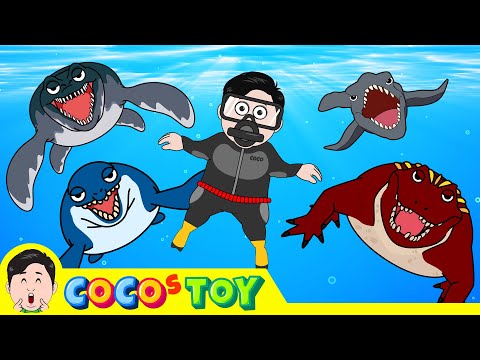I'm a watchman in the sea｜sea animals for kids｜CoCosToy