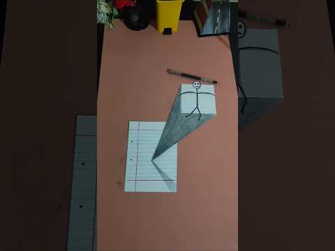 3d çizim nasıl yapılır? #3dart #3dçizim #3d