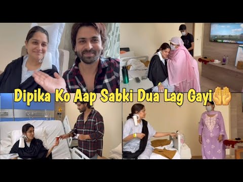 Dipika Kakkar Ibrahim ICU Se Bahar Sahi Salamat Agayi🤲|| Pahli Baar Mili Ghar Walo Se🥰
