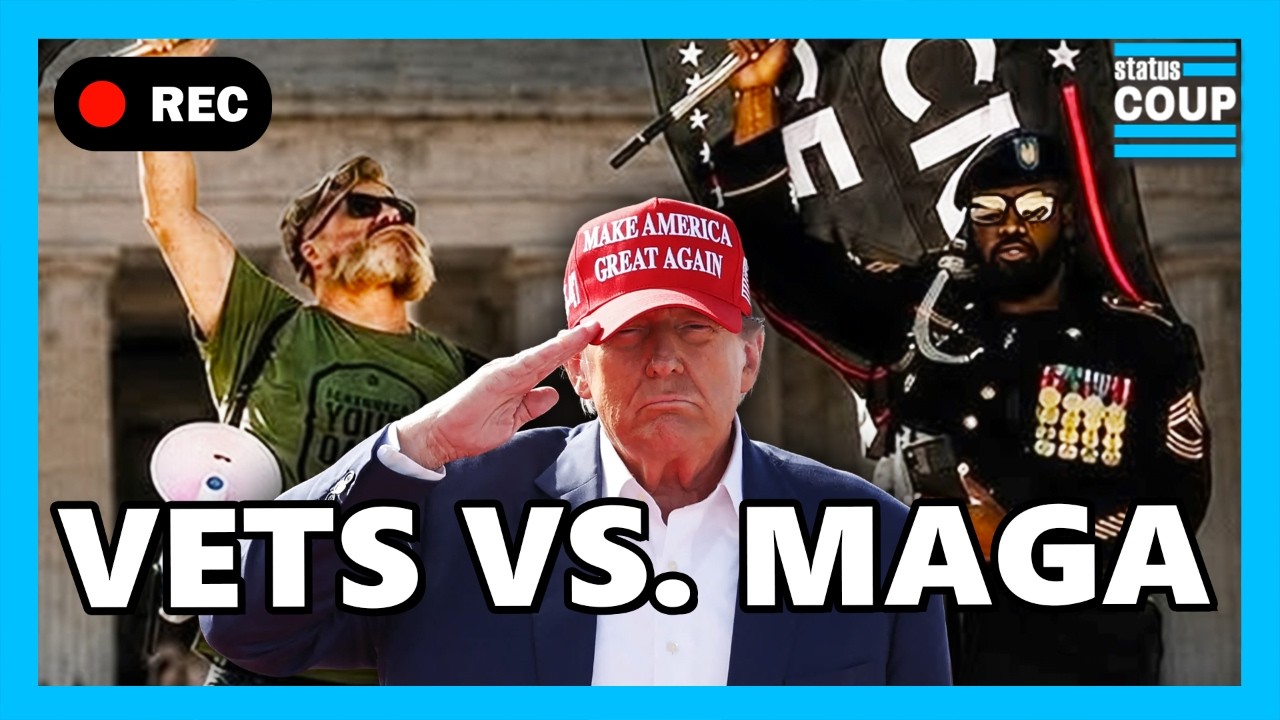 LIVE VETERANS AGAINST TRUMP Protest in Washington D.C.