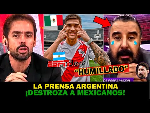 🔴¡¡ARGENTINA PADRE DE MÉXICO!! "PRENSA ARGENTINA DESTROZA MEXICNOS" Alvaro Morales es REVENTADO