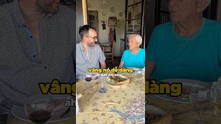 500 từ Pháp / Việt giống nhau 👵 Bà bất ngờ 😮 | WillinVietnam #shorts