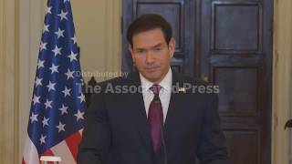 YouTube video thumbnail: Rubio Denies Reports US Blocking Return of Maria Corina Machado to Venezuela