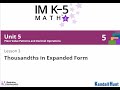 Understanding Expanded Form and Decimals