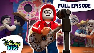 Family Bands Together | Pixar's Coco | LEGO Pixar: BrickToons S1 E5 | Full Episode | @disneykids