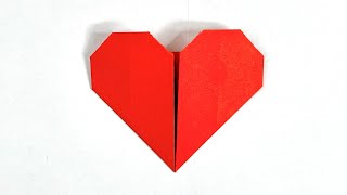 Easy Origami Heart | HOW TO MAKE