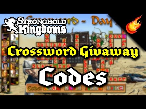 stronghold kingdoms codes 2016