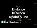 Point-Line Distance and Angle Bisectors in Geometry