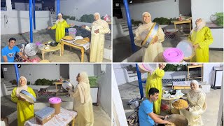 خلطنا السفوف ديال بنتي الحبيبة بالضحك والنشاط أجمل لأوقات كنعيشها مع خوتي 🥰لي فاتنا مغايوليش 🥺