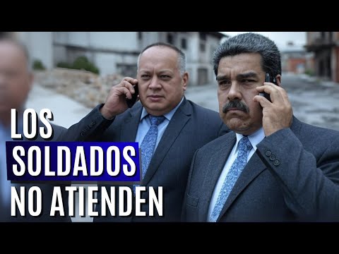 Maduro llama a los soldados, pero no le responden