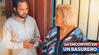 Mujer apareció junto a un basurero y la verdad sorprendió a todos.