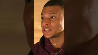 Mbappé interview en direct du matchs aller face à Arsenal