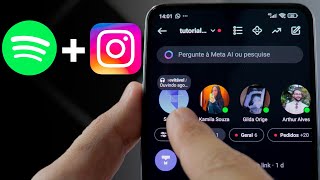 COMO CONECTAR INSTAGRAM COM SPOTIFY E EXIBIR MÚSICAS NO DIRECT
