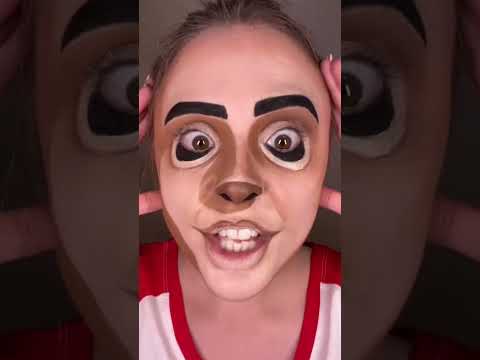 2D makeup transformation 🤪