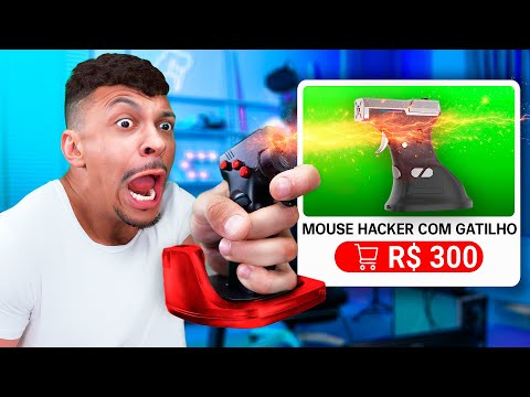 COMPREI um MOUSE APELÃO para JOGOS DE T1RO!! É BOM ou NÃO?! 🤔