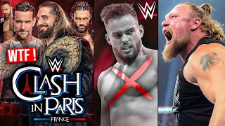 WWE RELEASED Austin Theory? 🤯| MASSIVE Roman Reigns Match at Clash in Paris | Brock Lesnar