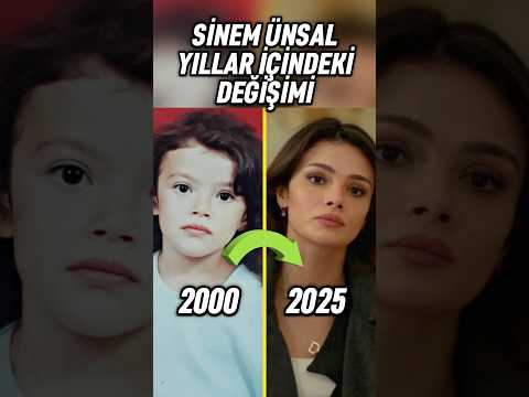 Sinem Ünsal’ın yıllar içindeki değişimi💕(Alya-Uzak Şehir)