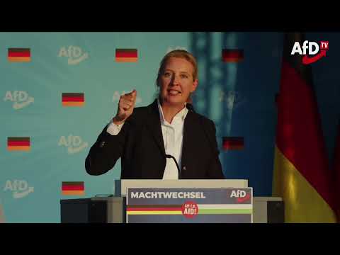 Alice Weidel: „Sorgen wir für das blaue Wunder!“