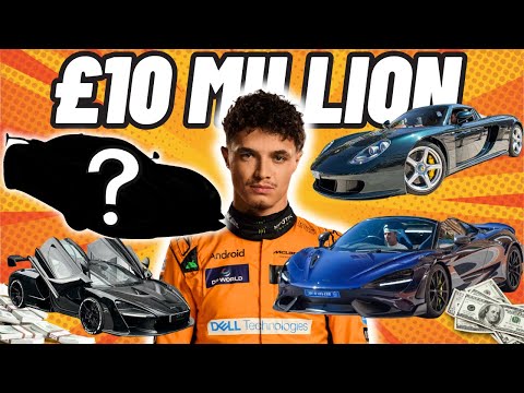 Lando Norris £10Million HYPERCAR COLLECTION