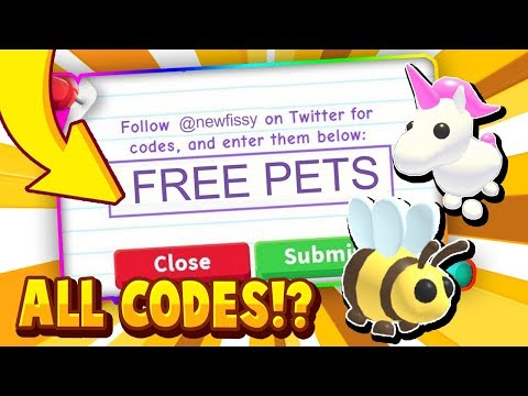 Roblox Adopt Me Codes 07 2021 - roblox adopt me pet codes