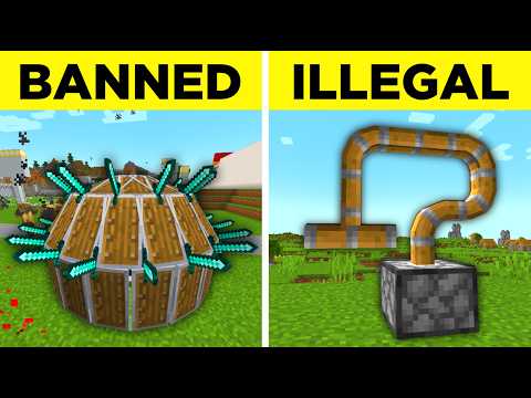 100 Fitur ILLEGAL TERKUTUK Yang Ada Di Minecraft!