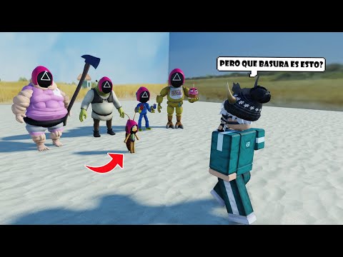 PROBANDO JUEGOS BARATOS DEL JUEGO DEL CALAMAR TEMPORADA 2 (ROBLOX)