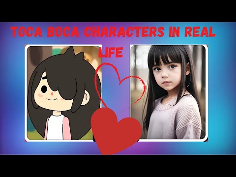 Toca Boca characters in real life ❤️ #tocaboca #tocaworld #tocalifeworld