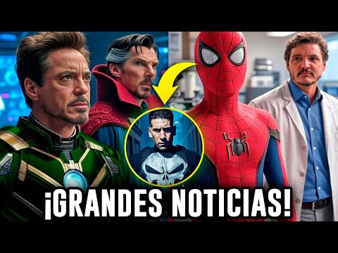 Reed Richards y Peter Parker son clave FANTASTIC FOUR 2, Punisher Spider-Man 4 y Avengers Doomsday