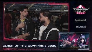 Gosain (Law) vs. Qasim Meer (Zafina) - Clash of the Olympians 2025 Losers Semifinal