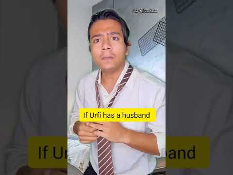 Urfi Javed ka husband be like 😝