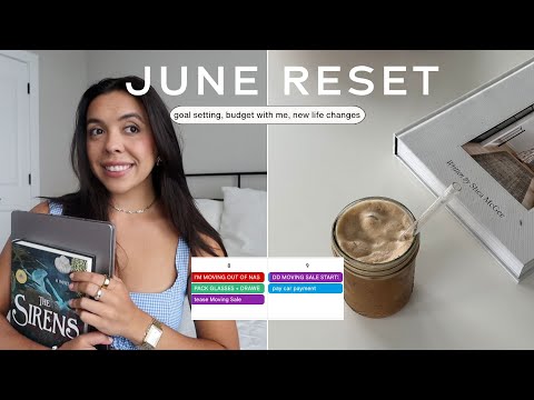 June Reset 2025 | big life update, goals, budget with me, and more