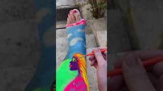 Painting My Cast - Busy Is The New Happy