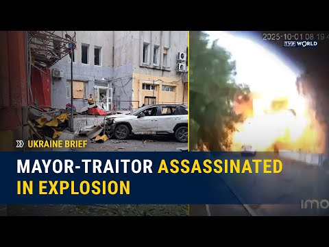 YouTube video thumbnail: Kremlin-Appointed Mayor-Traitor of Occupied Nova Kakhovka Killed by Explosion
