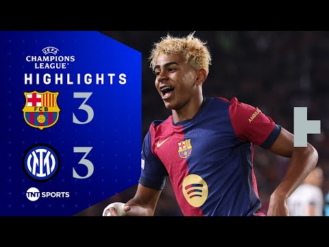 Yamal Stars In Game Of The Season 😮‍💨 | Barcelona 3-3 Inter | UEFA Champions League Highlights