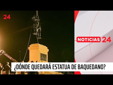 ¿Dónde quedará la estatua del general Baquedano? | 24 Horas TVN Chile