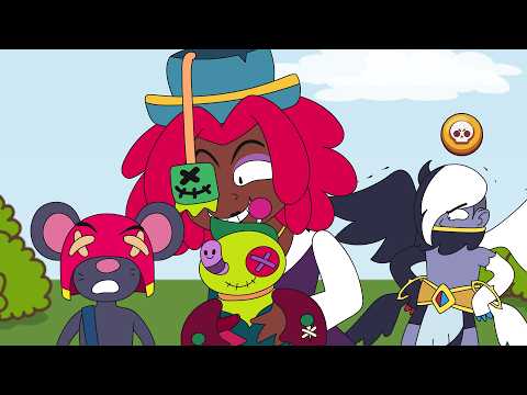 Brawl Stars Animation JUJU and DARK ANGEL EDGAR Skin