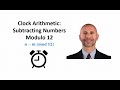 Understanding Mod 12 Arithmetic