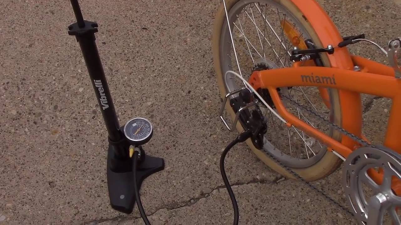 vibrelli performance floor pump