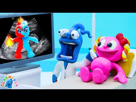 Breiwng Cute Baby & Brewing Cute Pregnant Factory, But Hot and Cold Opposite?!? Cartoon Animation