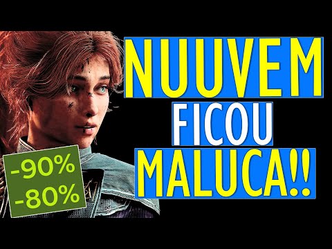 CORRE!! SUPER PROMOÇÃO NUUVEM QUEST - CUPOM de DESCONTO e MAIS de 3 MIL JOGOS BARATOS para STEAM!