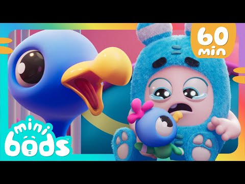 Lulu finds a EGG! | 60 Minutes of Minibods | Funny Preschool Cartoons for Toddlers