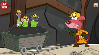 Coal Mine Chaos!: Dog vs Rats | Doggy Don | Rat A Tat|BEST CARTOON COLLECTION|Funny Cartoon Chotoonz