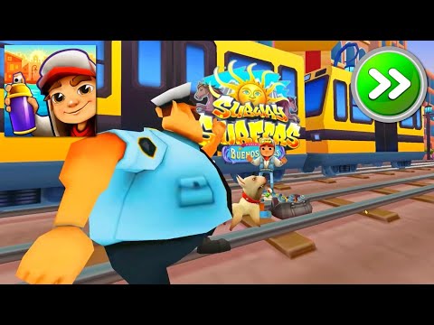 Subway Surfers Buenos Aires Argentina Jake 2X Fast Fullscreen Gameplay PC HD - Episode 473