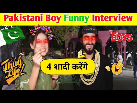 Pakistani funny interview 😁 Pakistani Pathan funny interview 🤣 Pakistani Pathan Thuglife video😂