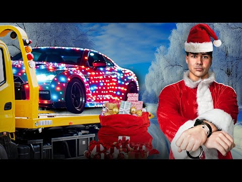 Ich hab den SCHNELLSTEN Weihnachtsschlitten der WELT gebaut – und wurde dafür verhaftet!😱🚨