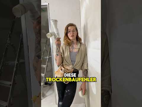 Diese Trockenbaufehler sollten dir nicht passieren!🥵 #hausbau #rigips #renovierung #handwerker