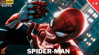 Spider-Man Remastered || Epic Battle with Shocker || 4K/60FPS PC